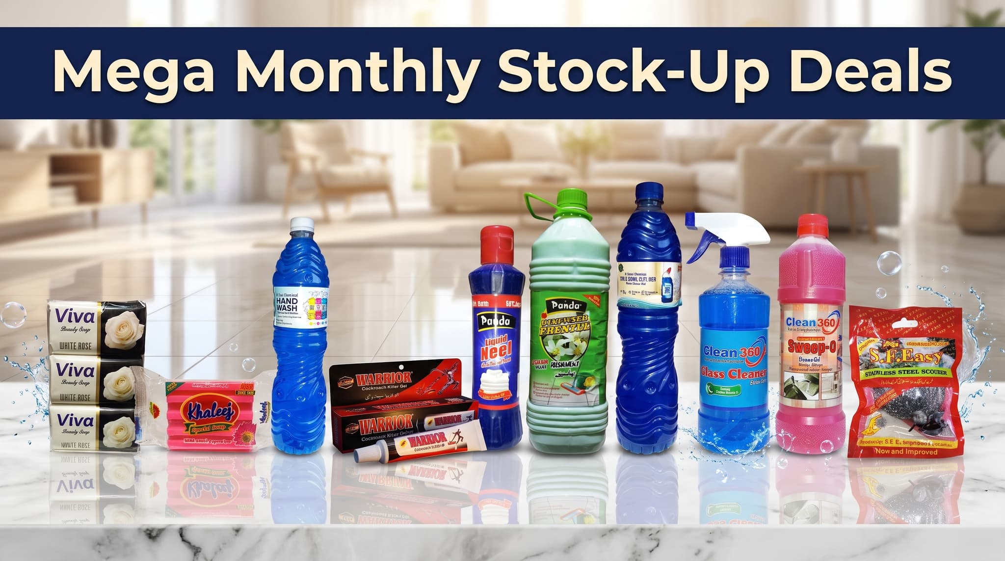 Mega Monthly Stock-Up Deals