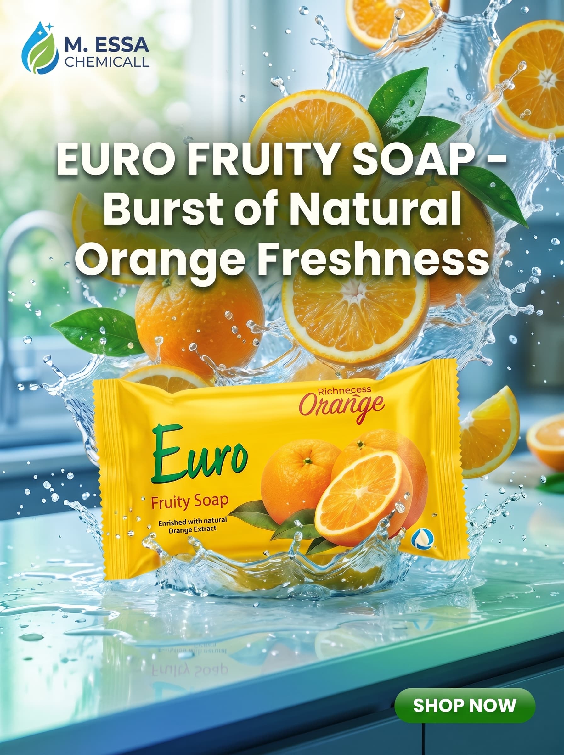 Euro Beauty Soap Bar for Daily Bathing and Gentle Skin Cleansing