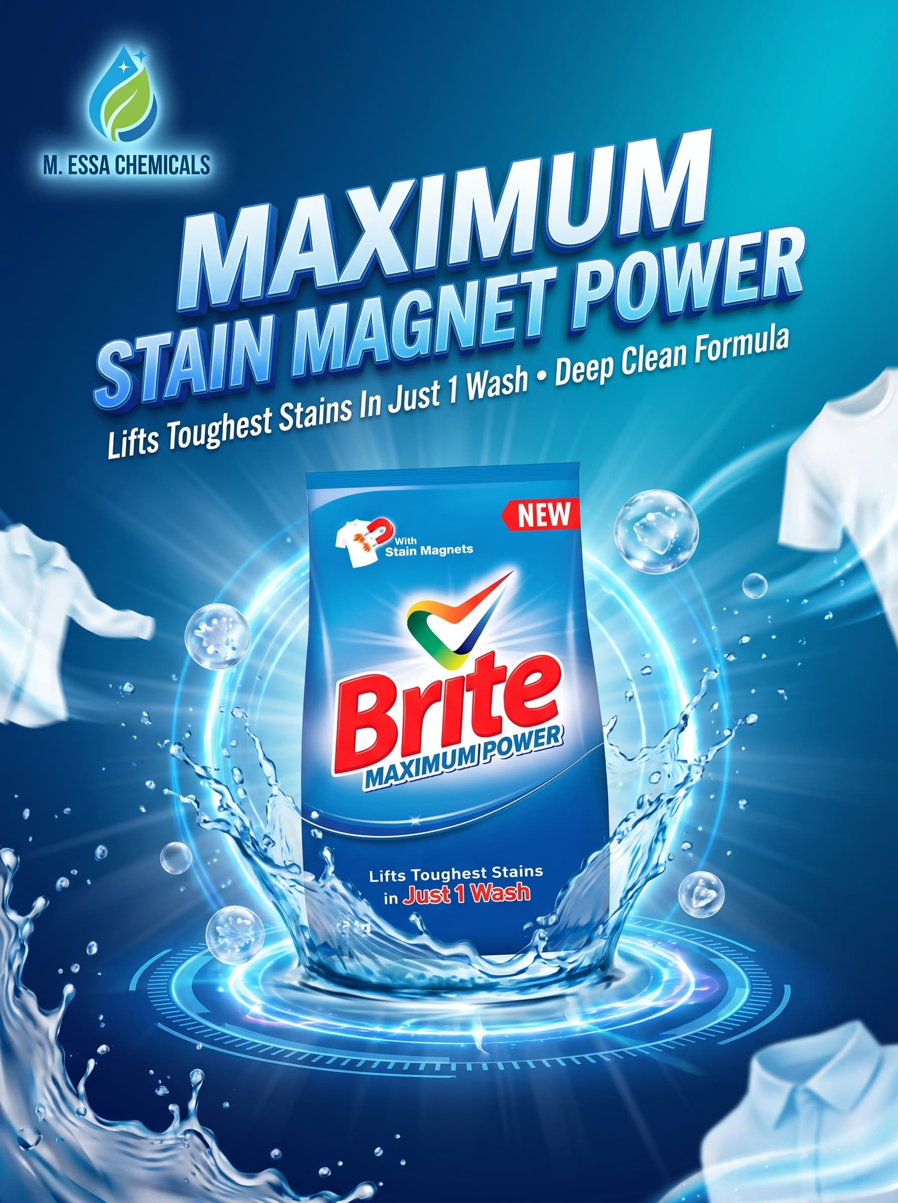 Brite Maximum Power Washing Powder